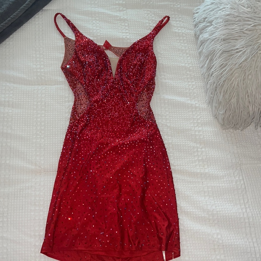 Red Homecoming dress!